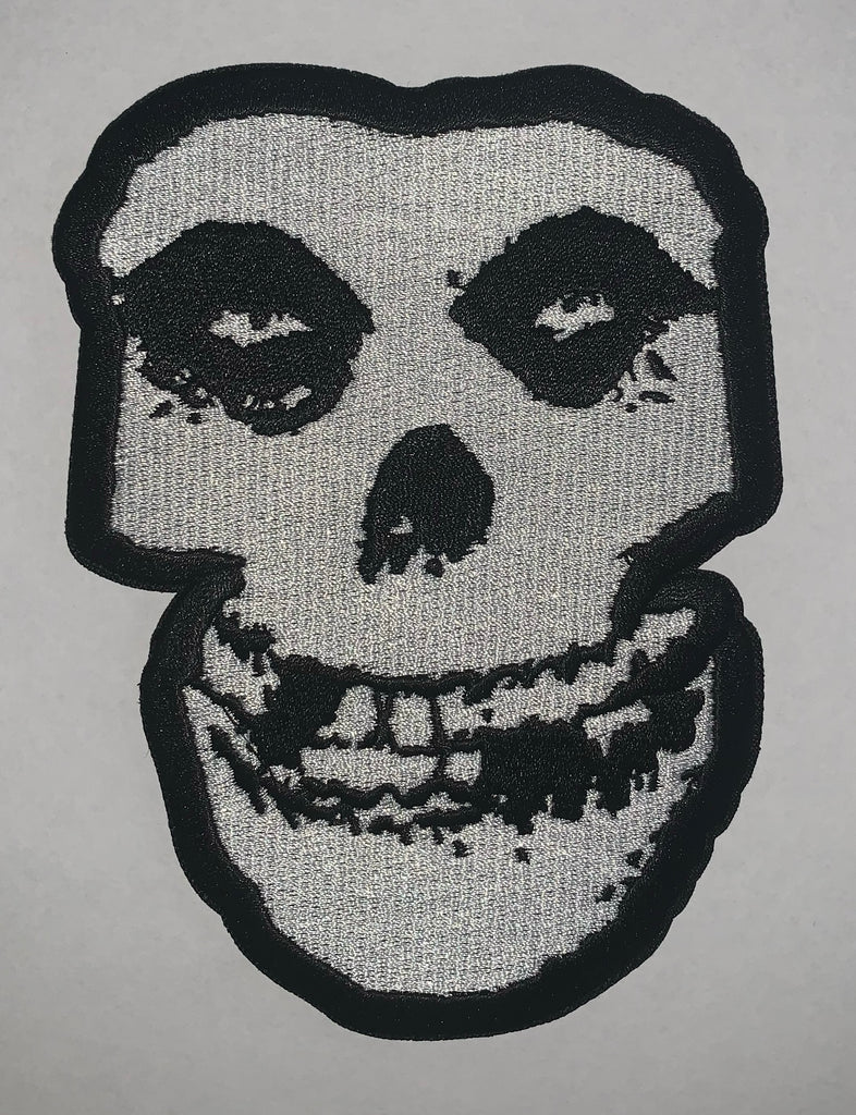 MISFITS SKULL IRON-ON PATCH