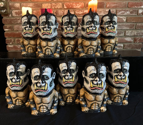 Doyle tiki mug Hand made Hand Glazed